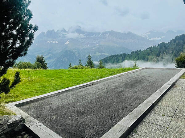 Pétanque - Le Chalet du Coeur - Valais - Suisse